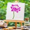 66 Pcs Small Stencils for Crafts Reusable 3 Inch Stencils (Flowering Plants)